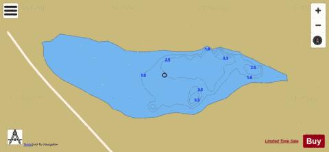 Nacapduff ( Lough ) depth contour Map - i-Boating App