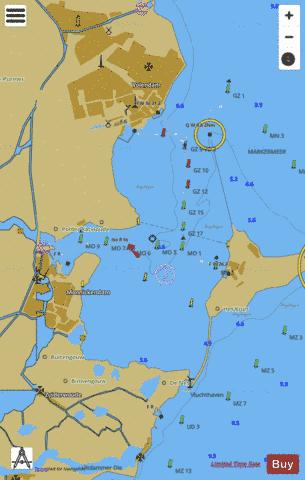 Gouwzee Marine Chart - Nautical Charts App