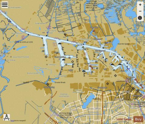 Noordzeekanaal Amsterdam-West Marine Chart - Nautical Charts App