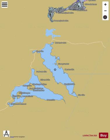 Limingen depth contour Map - i-Boating App