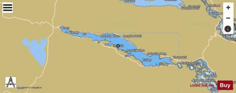 Vråvatn depth contour Map - i-Boating App
