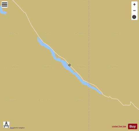 Espedalsvatnet depth contour Map - i-Boating App