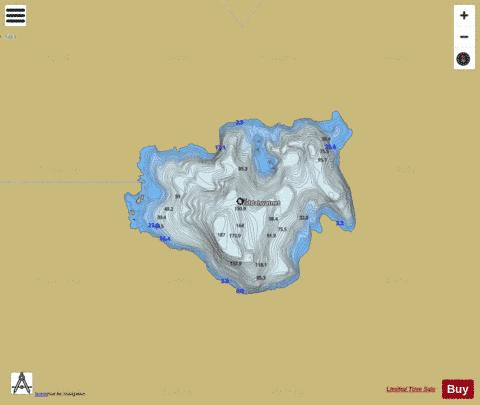 Vidalsvatnet depth contour Map - i-Boating App