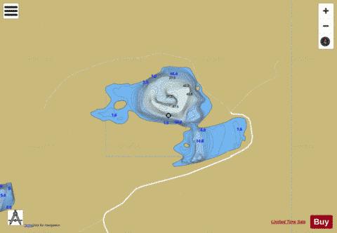 Svodvatnet - Nesvatnet depth contour Map - i-Boating App