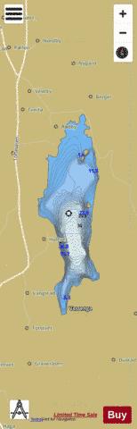 Rødbyvatnet depth contour Map - i-Boating App