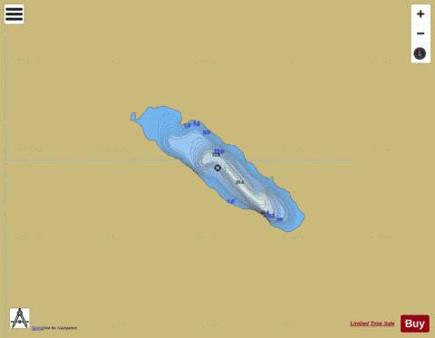 Straitasjavri depth contour Map - i-Boating App