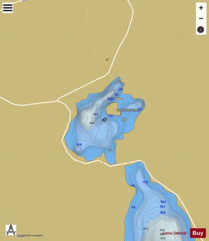 Holddalsvatnet depth contour Map - i-Boating App