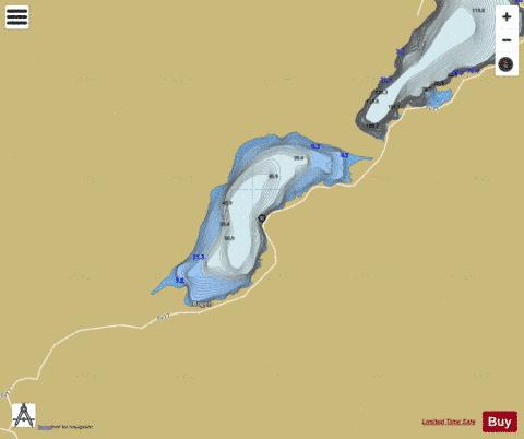 Eidsvatnet depth contour Map - i-Boating App