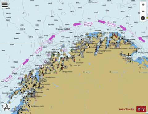 Lopphavet Marine Chart - Nautical Charts App