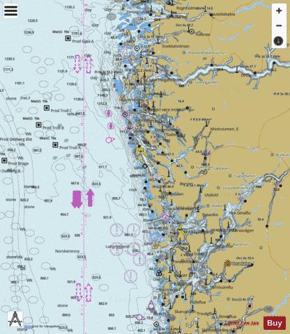 Vestlandet Marine Chart - Nautical Charts App