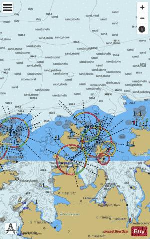 Hjelmsøya Marine Chart - Nautical Charts App