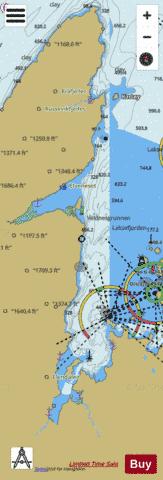 Laksefjorden Marine Chart - Nautical Charts App