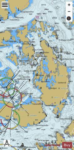South of Sotra Marine Chart - Nautical Charts App