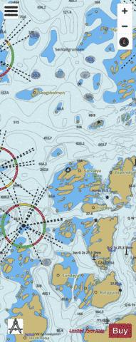 Oterværfjorden Marine Chart - Nautical Charts App