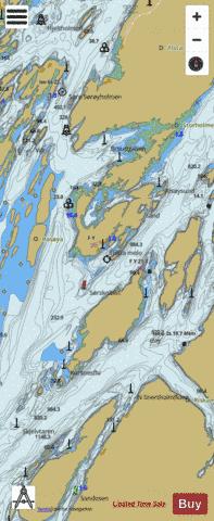 Tjøtta Marine Chart - Nautical Charts App