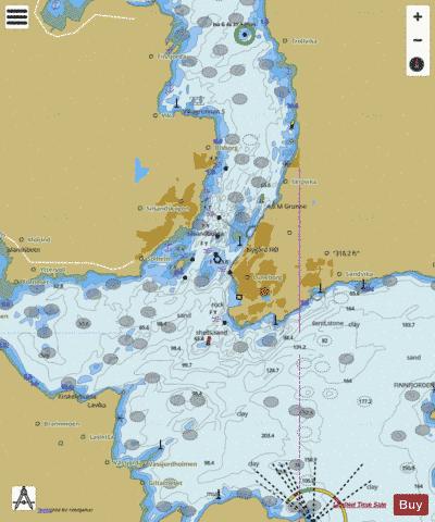 Finnsnesrenna Marine Chart - Nautical Charts App