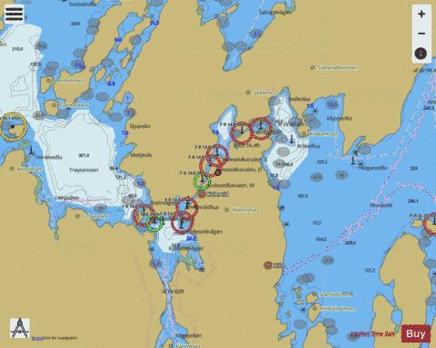 Kuleseidkanalen Marine Chart - Nautical Charts App