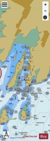 Steinesjøen Marine Chart - Nautical Charts App