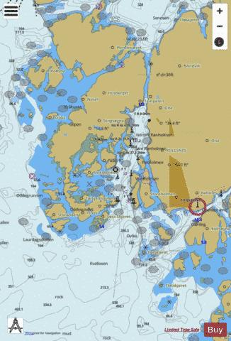 Kollsnes Marine Chart - Nautical Charts App