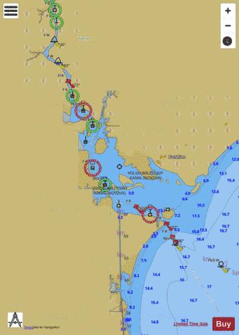 8T62B407 Marine Chart - Nautical Charts App