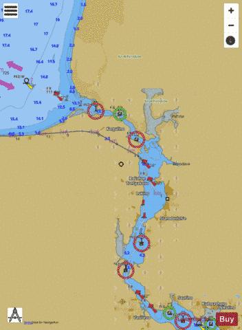 8T62B408 Marine Chart - Nautical Charts App