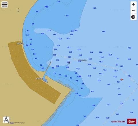 8T62B701 Marine Chart - Nautical Charts App