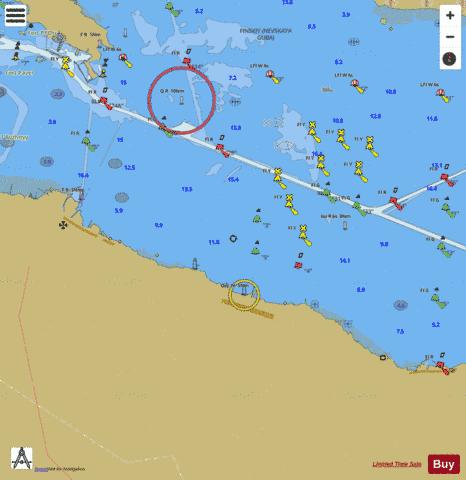 8T62R106 Marine Chart - Nautical Charts App