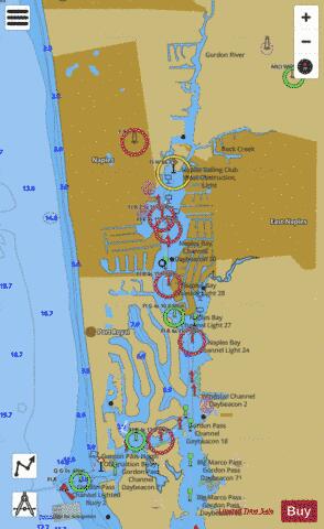 NAPLES BAY Marine Chart - Nautical Charts App
