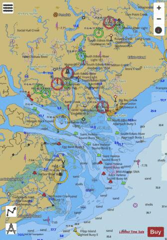 ST HELENA SOUND Marine Chart - Nautical Charts App