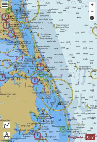 CURRITUCK BEACH LT TO WIMBLE SHOALS Marine Chart - Nautical Charts App