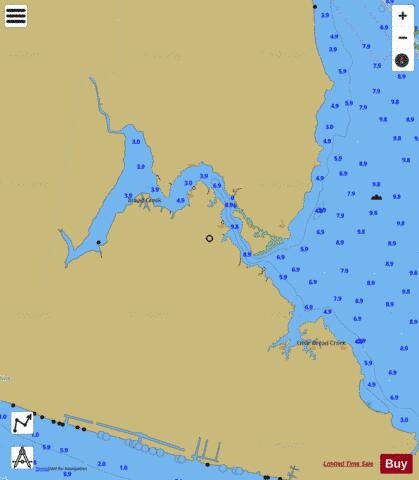 BROAD CREEK EXTENSION Marine Chart - Nautical Charts App