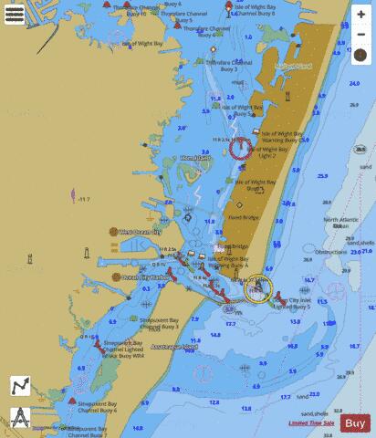 OCEAN CITY INLET Marine Chart - Nautical Charts App