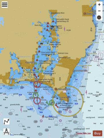 PT JUDITH HARBOR  RI Marine Chart - Nautical Charts App