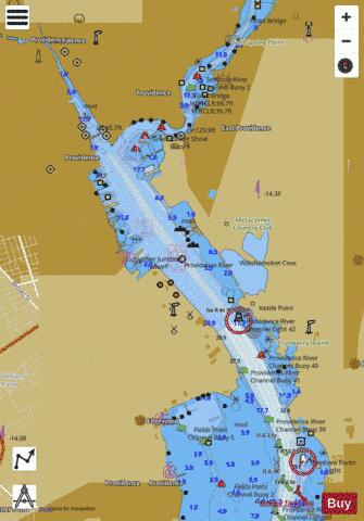 PROVIDENCE HARBOR Marine Chart - Nautical Charts App