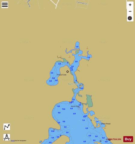 NORTH BAY EXTENSION  MA Marine Chart - Nautical Charts App