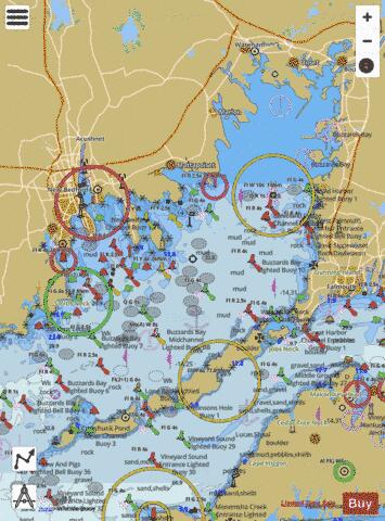 BUZZARDS BAY Marine Chart - Nautical Charts App