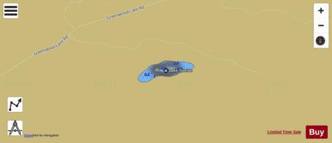Lake Twelve depth contour Map - i-Boating App