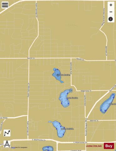 LAKE MARION depth contour Map - i-Boating App
