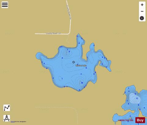 Mission depth contour Map - i-Boating App