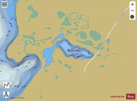 Ellison depth contour Map - i-Boating App
