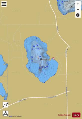 Kroon depth contour Map - i-Boating App