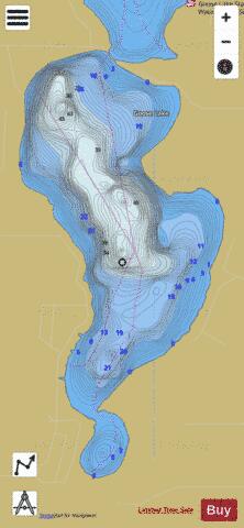 Goose (South Bay) depth contour Map - i-Boating App