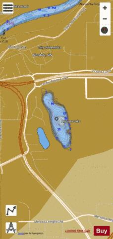 Augusta depth contour Map - i-Boating App