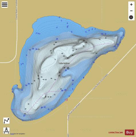 Andrew depth contour Map - i-Boating App