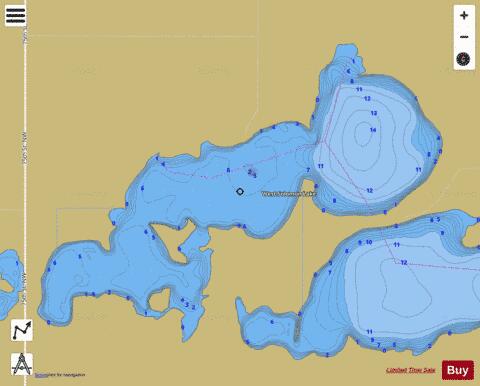 West Solomon depth contour Map - i-Boating App