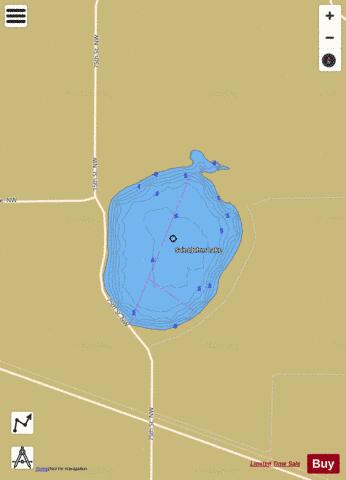 Saint Johns depth contour Map - i-Boating App