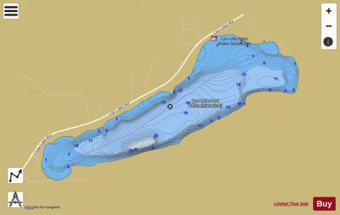 Lax depth contour Map - i-Boating App
