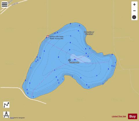 Scotch depth contour Map - i-Boating App