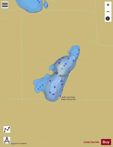 Stahl's depth contour Map - i-Boating App