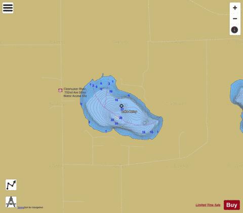 Betty depth contour Map - i-Boating App